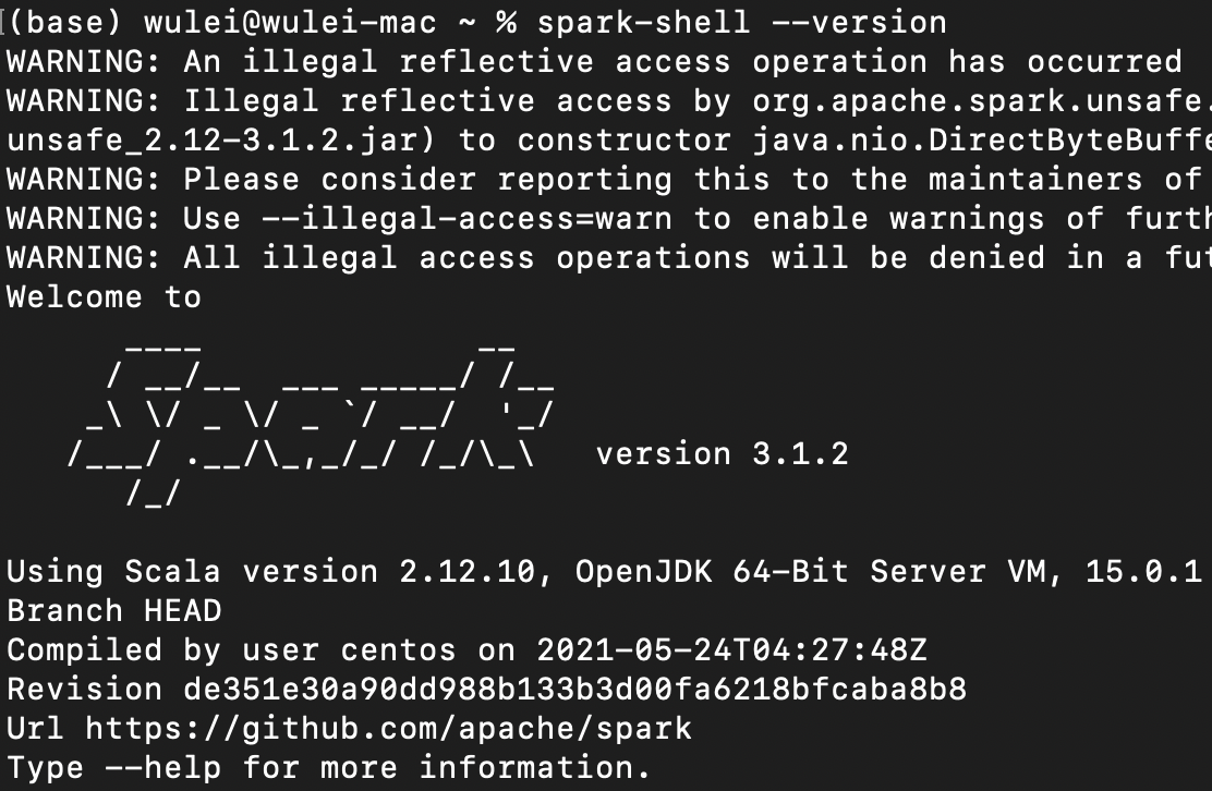 验证Spark本地部署成功